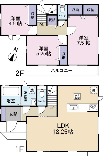 間取り図です