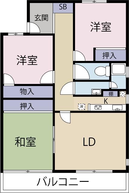 間取り図です
