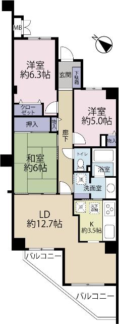間取り図です