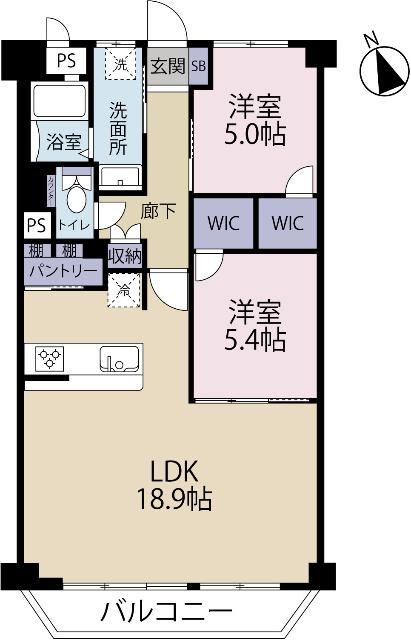 間取り図です