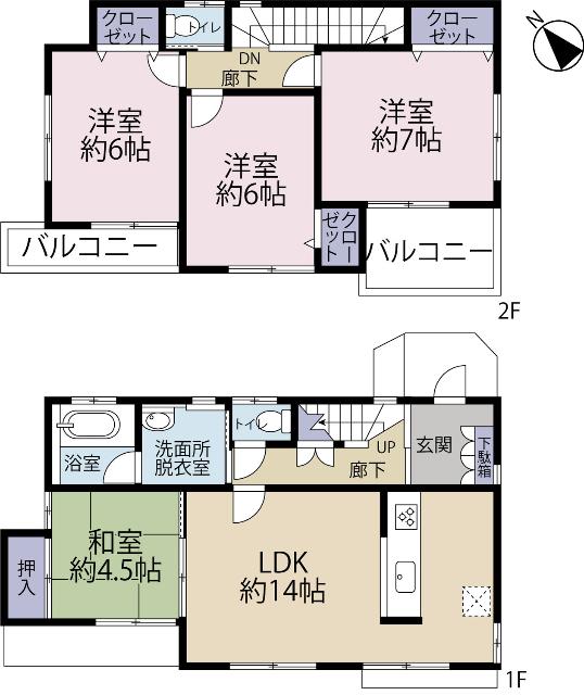 間取り図です