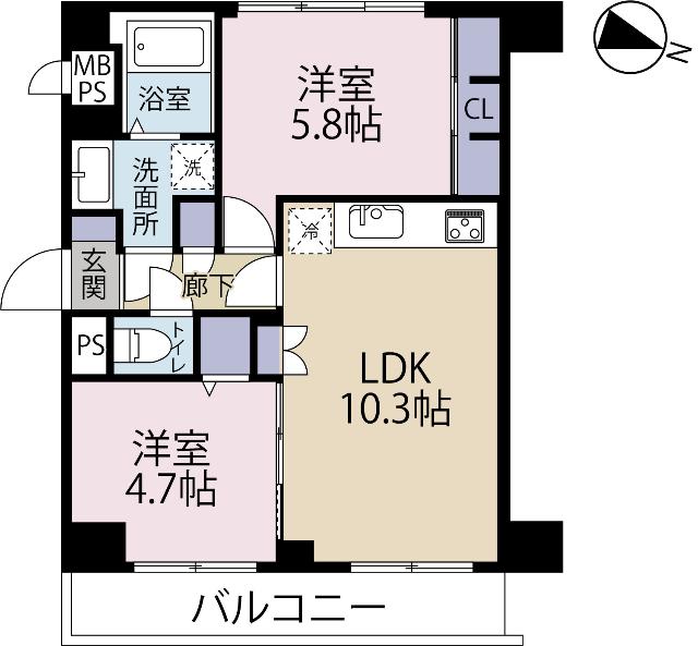 間取り図です