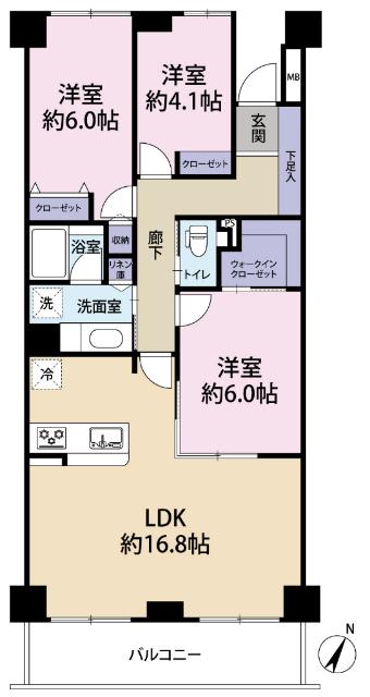 間取り図です