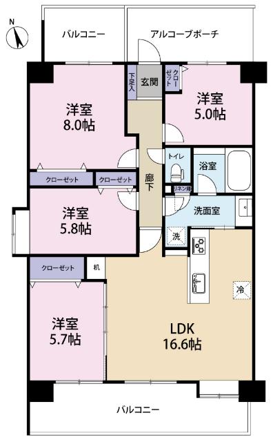 間取り図です