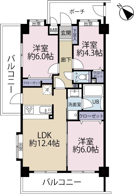 間取り図です