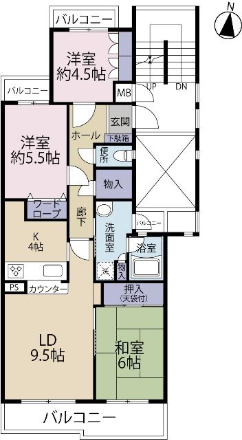 間取り図です