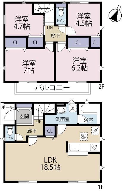 間取り図です