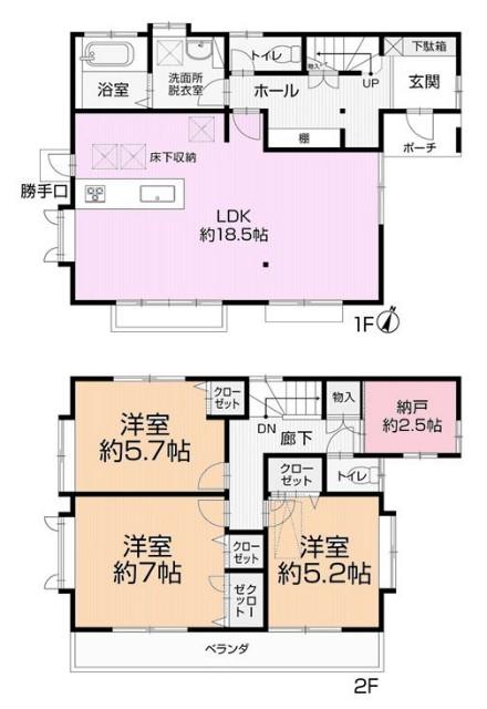 間取り図です