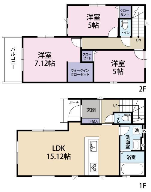 間取り図です