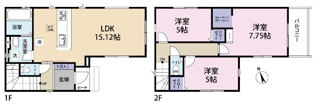 間取り図です