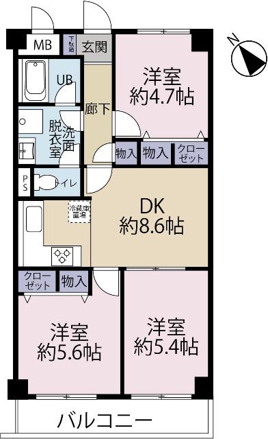間取り図です