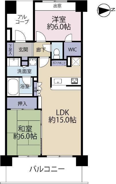 間取り図です