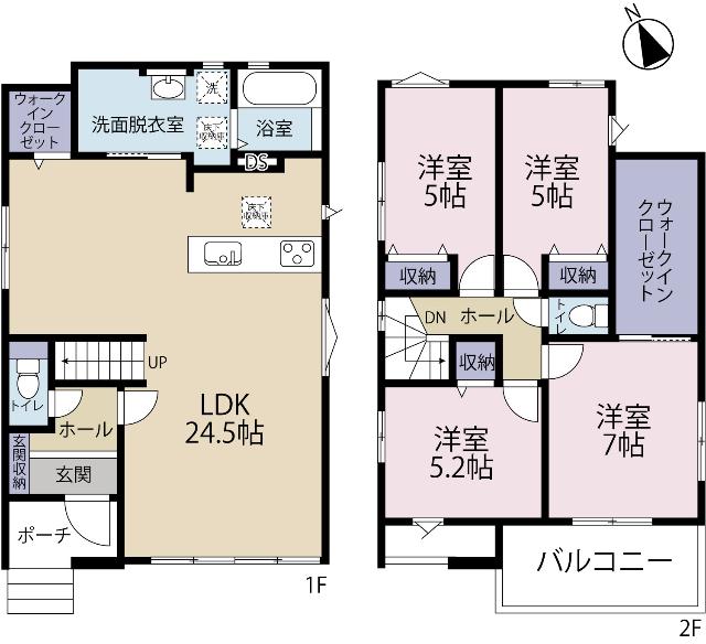 間取り図です