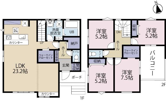 間取り図です