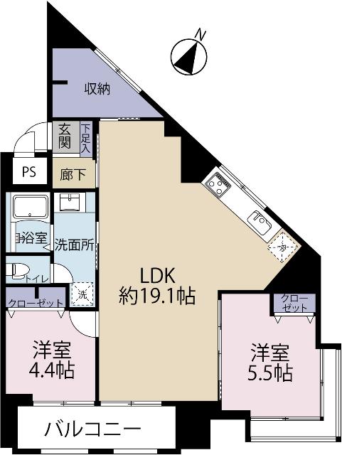 間取り図です