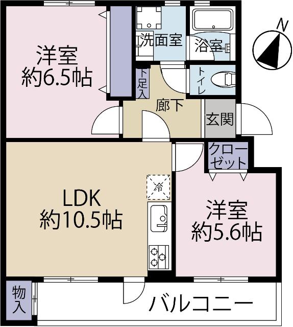 間取り図です