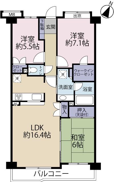 間取り図です
