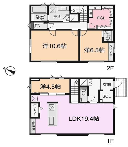 間取り図です