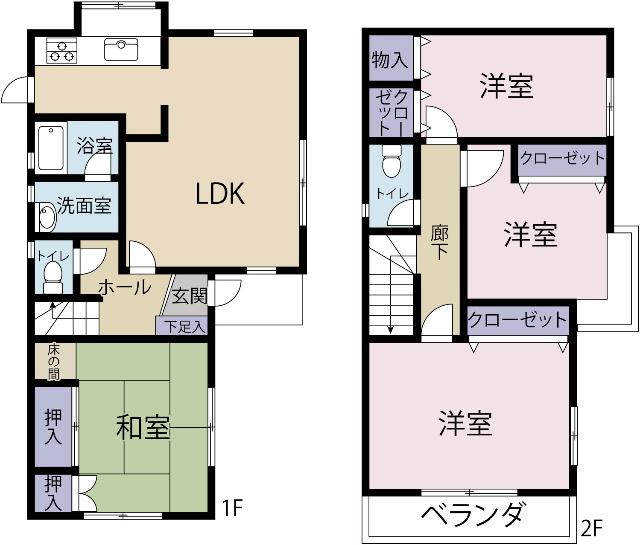 間取り図です