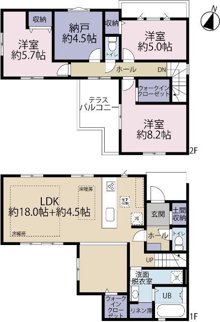 間取り図です