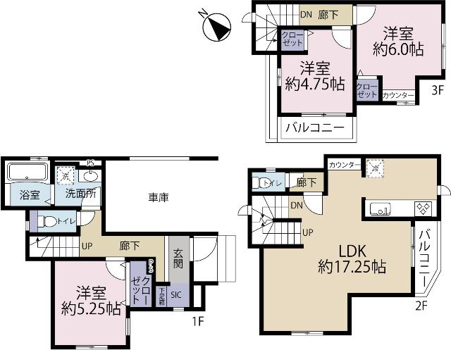 間取り図です