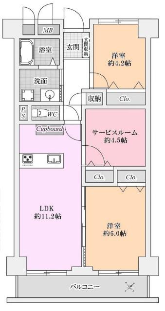 間取り図です