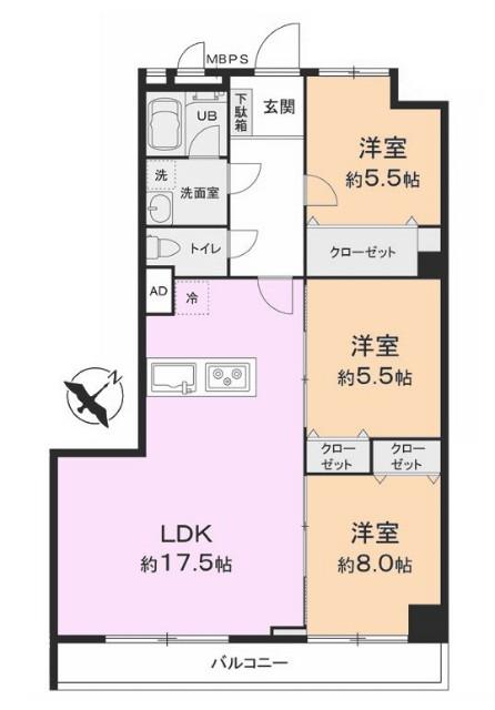 間取り図です