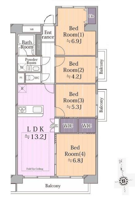 間取り図です