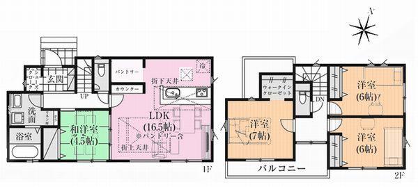 間取り図です