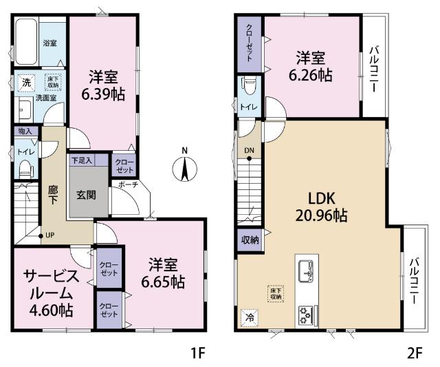間取り図です