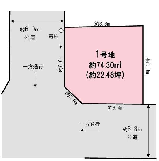 区画図です