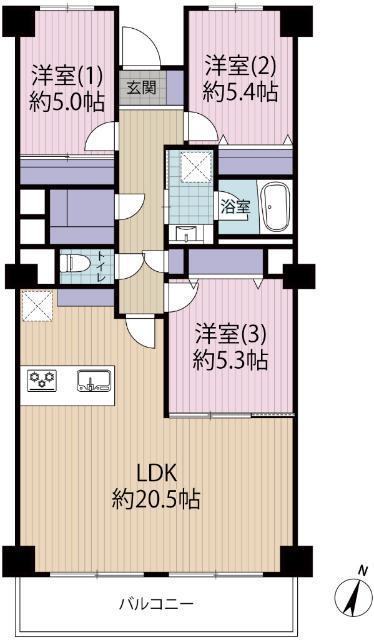 間取り図です