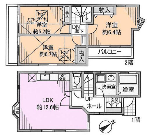 間取り図です