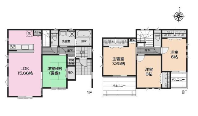 間取り図です