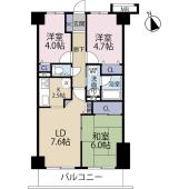 分譲時の間取り図です