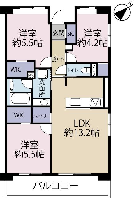 間取り図です