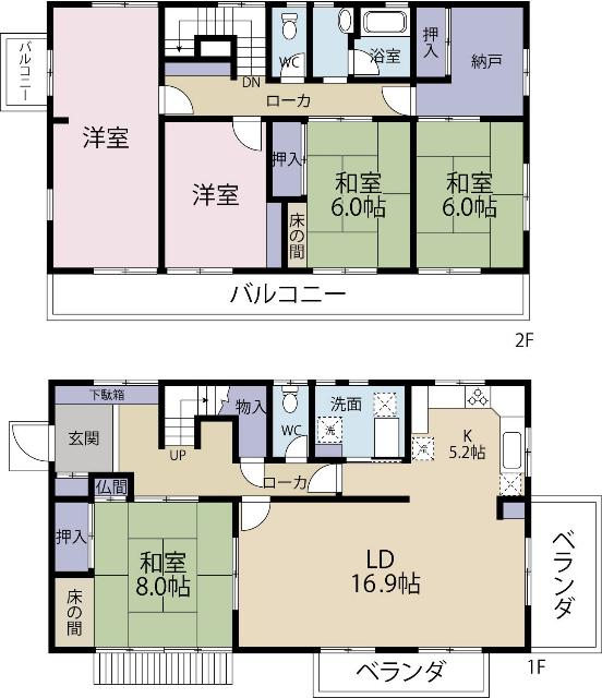 間取り図です