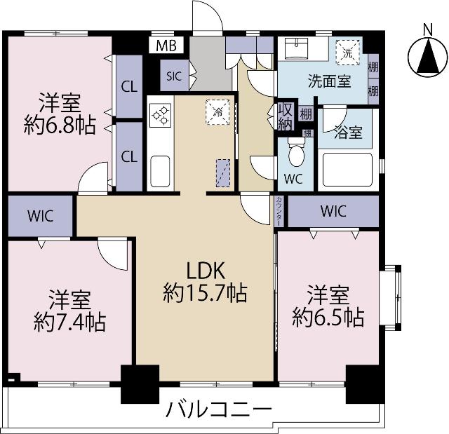 間取り図です