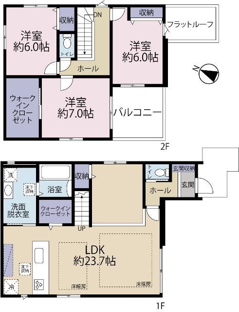 間取り図です