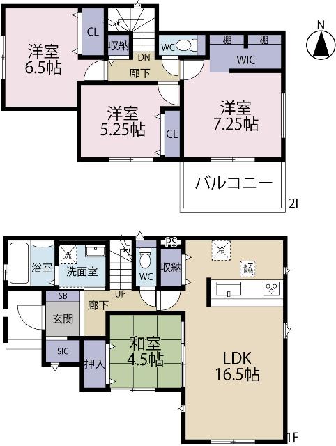 間取り図です