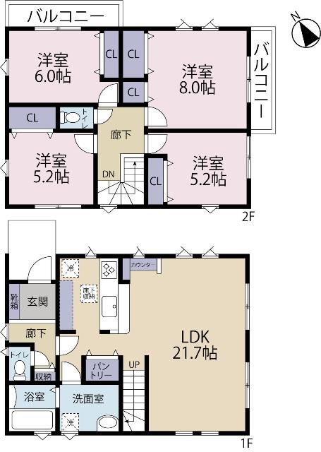 間取り図です