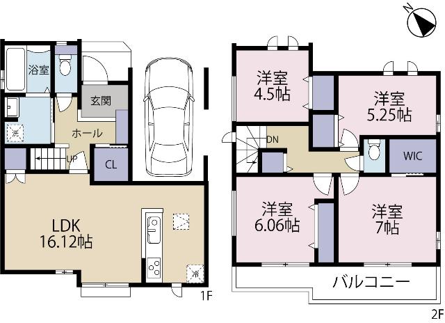 間取り図です