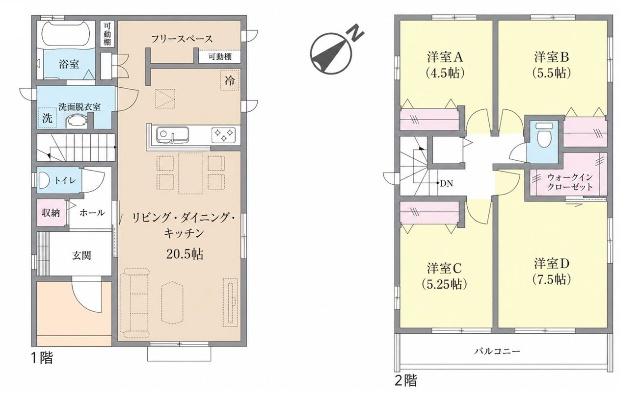 間取り図です