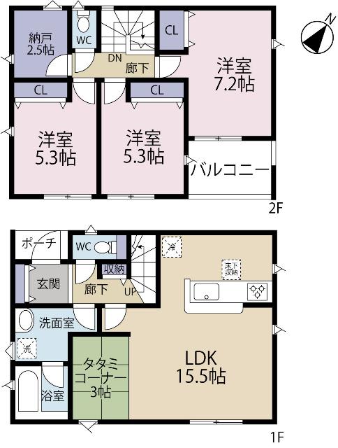 間取り図です