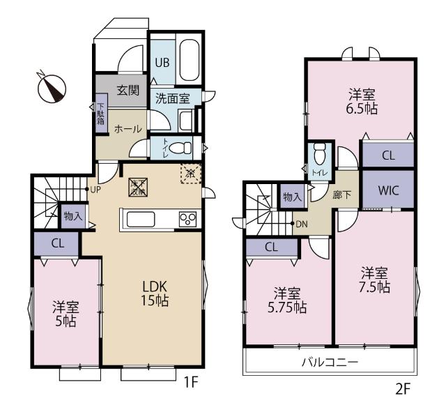 間取り図です