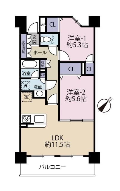 間取り図です
