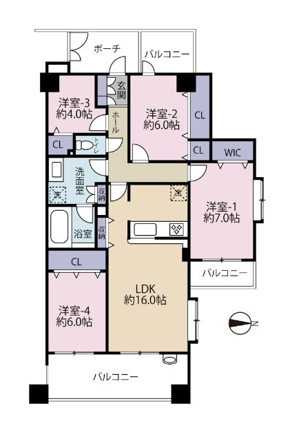 間取り図です