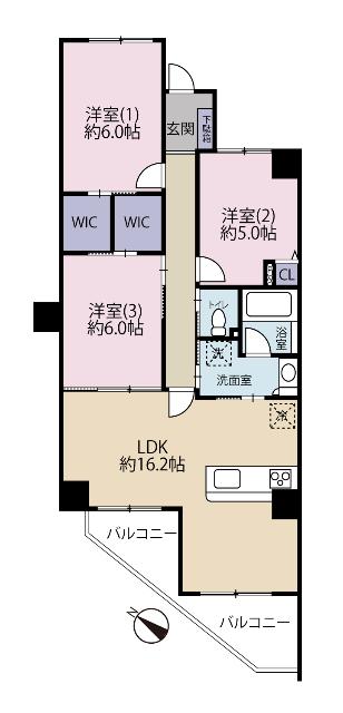 間取り図です
