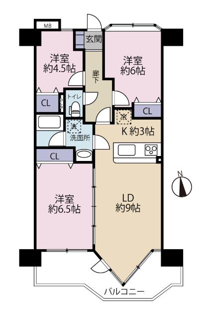 間取り図です