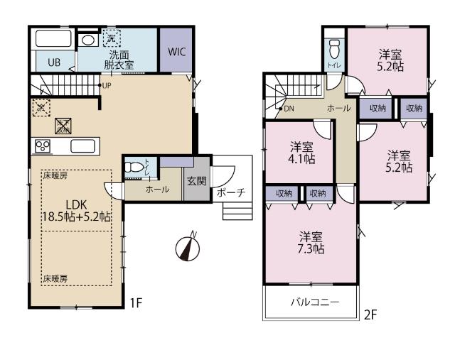 間取り図です